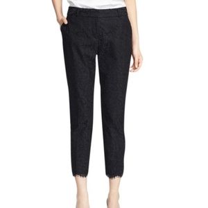 Kate Spade  Jackie lace crop pants